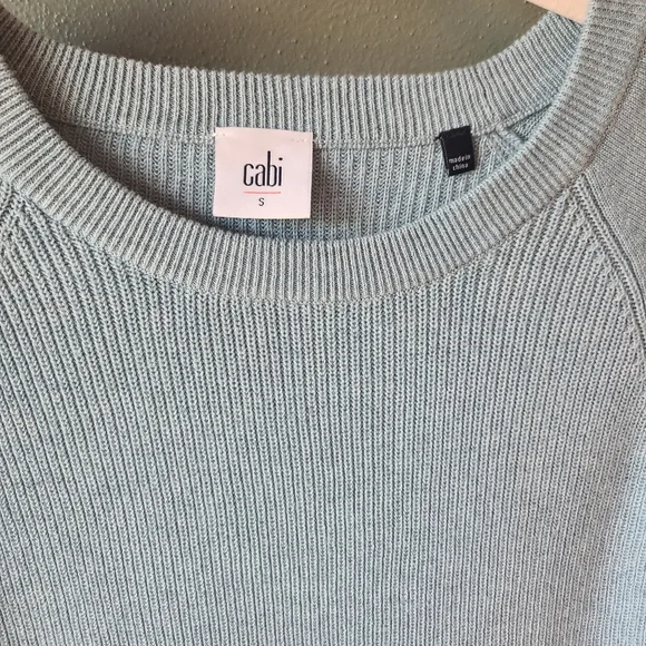Cabi Swing Sweater in Blue, Size Small - Picture 2 of 4